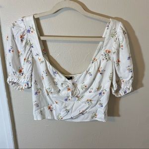 Floral Crop Top by Forever 21